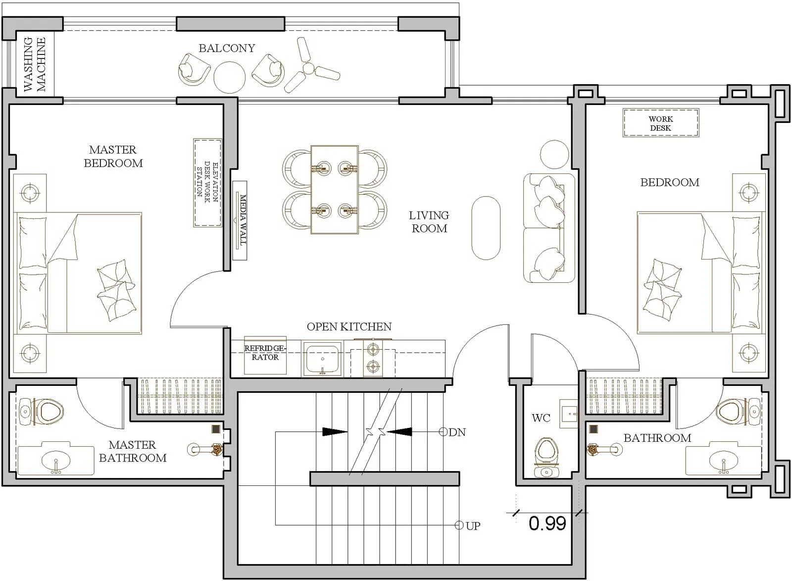 Floor 2 — Treetop floor plan